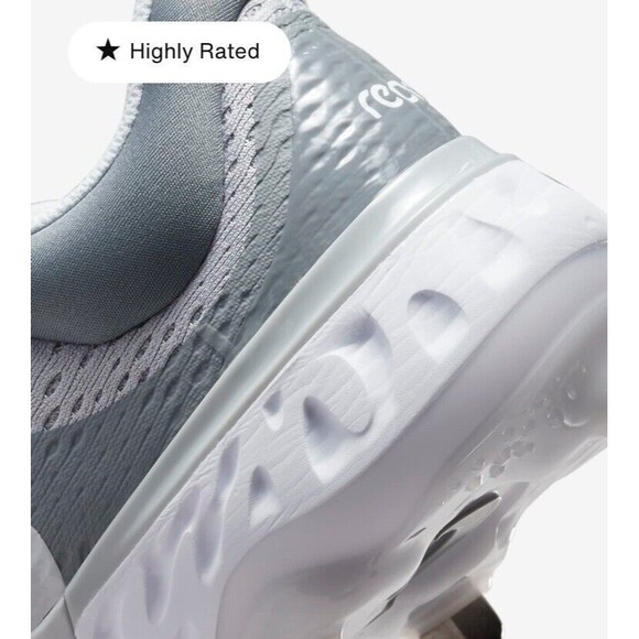 Nike Cleats Men 7.5 Grey Varsity Alpha Huarache Elite 4 Metal Baseball Shoes main image 9